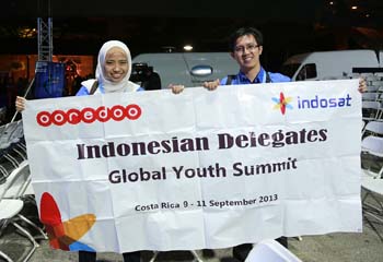 Indosat Bawa Jagoan IWIC ke Global Youth Summit